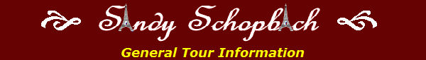 General Tour Information